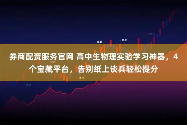 券商配资服务官网 高中生物理实验学习神器,4个宝藏平台,告别纸上谈兵轻松提分